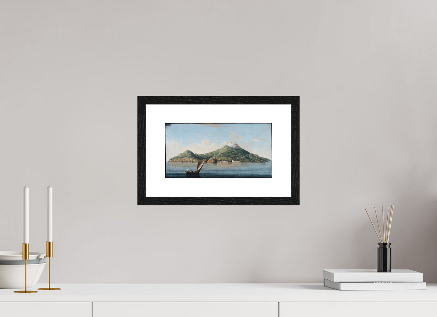 28.3 x 15 cm, Black Oak Ischia