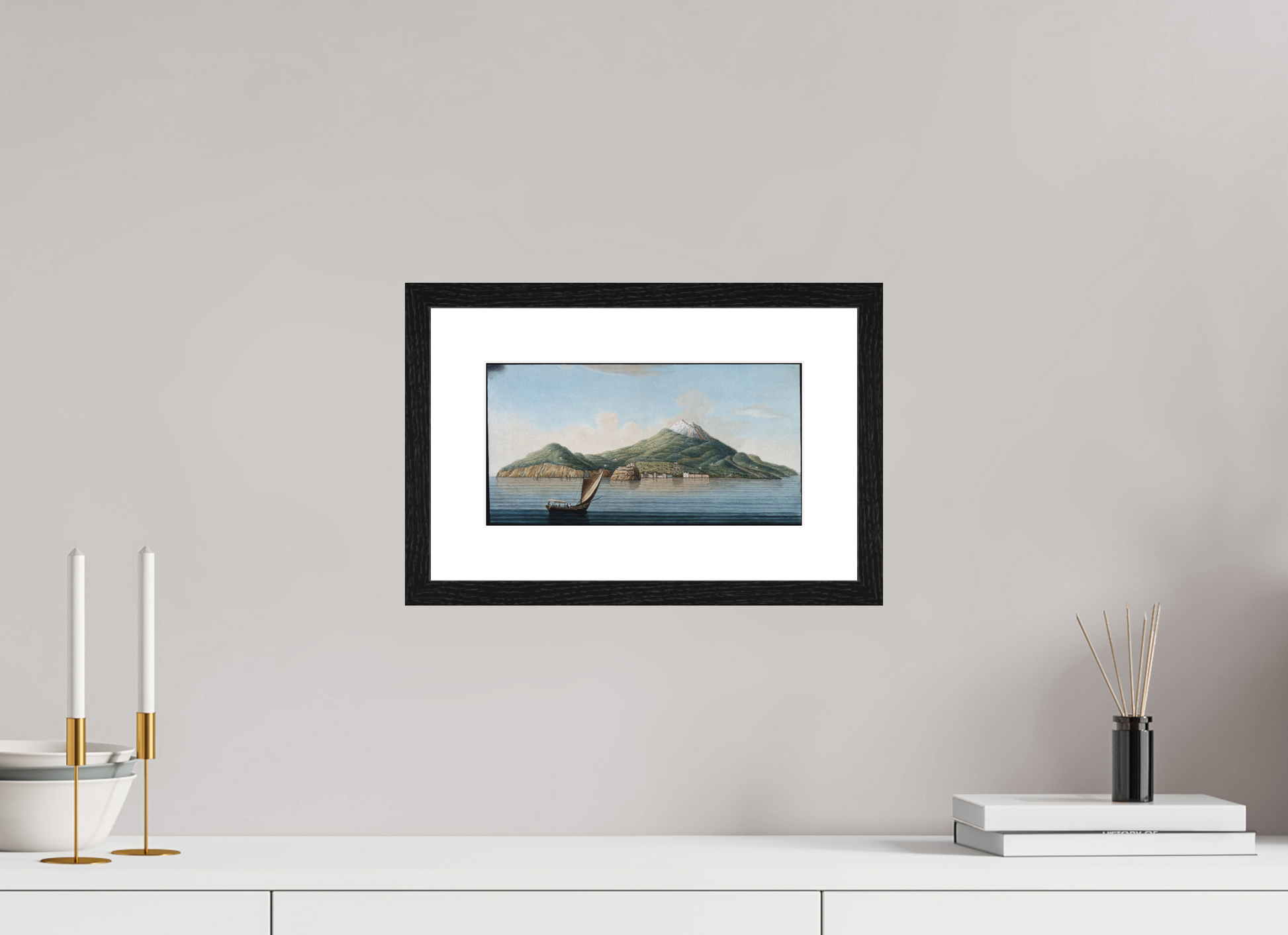 28.3 x 15 cm, Black Oak Ischia